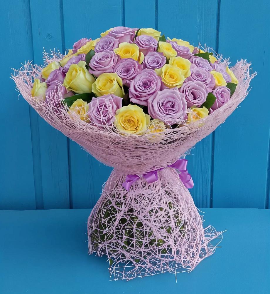 Букет 101 Волшебный Миг в поселок Карьероуправления