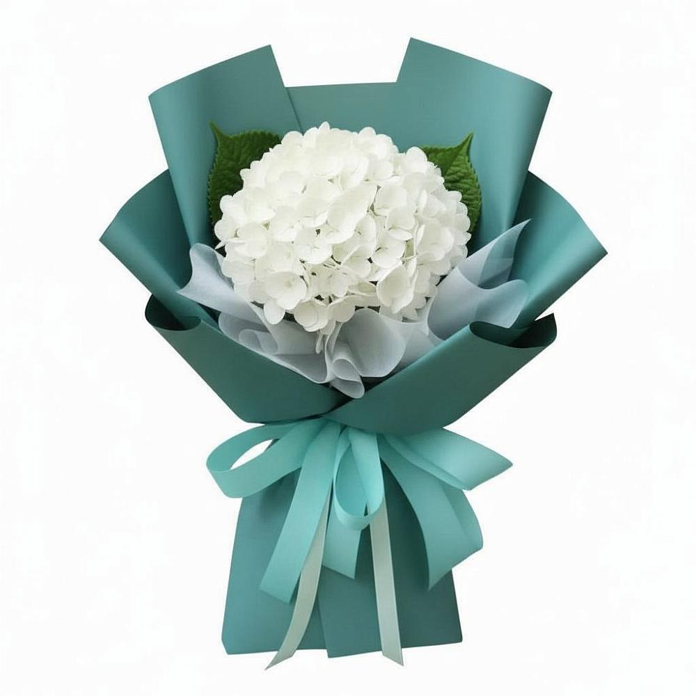 Букет цветов из: Гортензия в поселок Карьероуправления