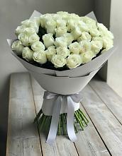 Букет 35 Белых роз #REPLACE_PRED# поселок Карьероуправления