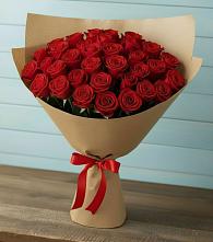 Букет Красные розы Милано в поселок Карьероуправления