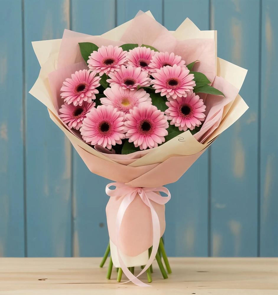 Букет цветов из: Герберы в поселок Карьероуправления