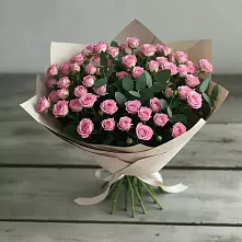 Букет Удовольствие в поселок Карьероуправления