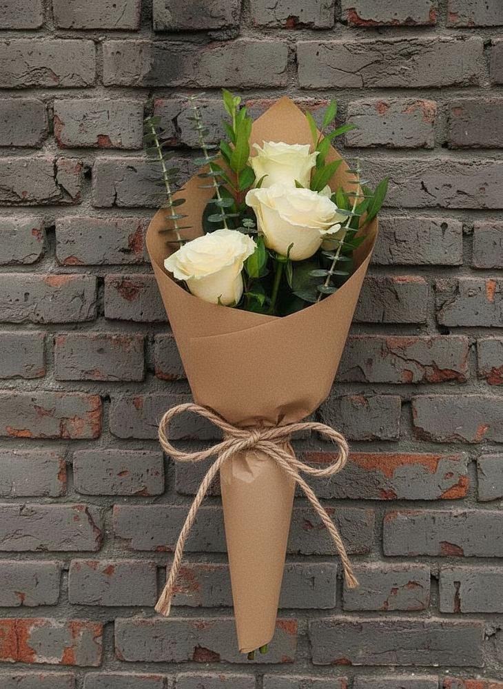 Букет цветов из: Розы в поселок Карьероуправления