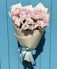 Букет цветов из:  Хризантемы в поселок Карьероуправления