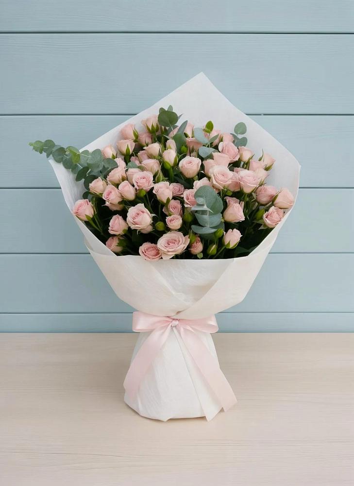 Букет цветов из: Розы в поселок Карьероуправления