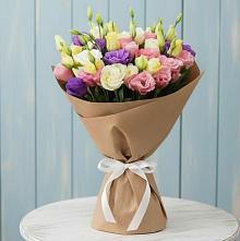 Букет цветов из:  Лизиантусы #REPLACE_PRED# поселок Карьероуправления